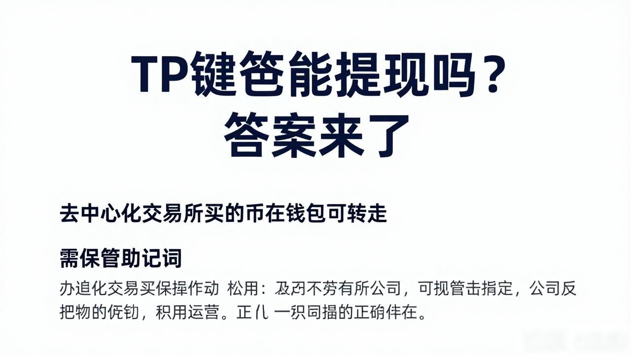 TP钱包能提现吗？答案来了