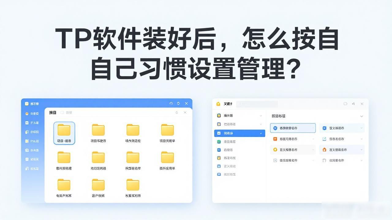 自定义工作区_用户创意：tp正版软件下载后，如何实现个性化管理？_个性化管理