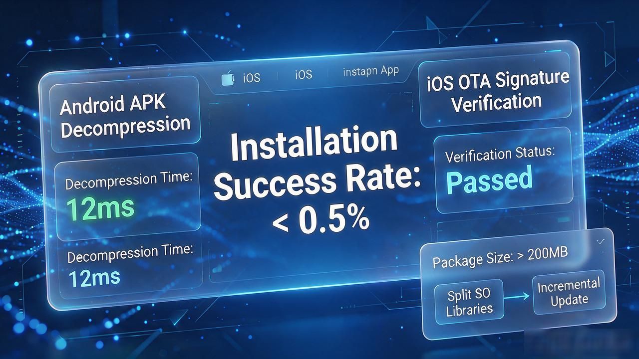TP官方下载安装app的关键性能指标_下载安装全流程性能指标_移动应用性能测试