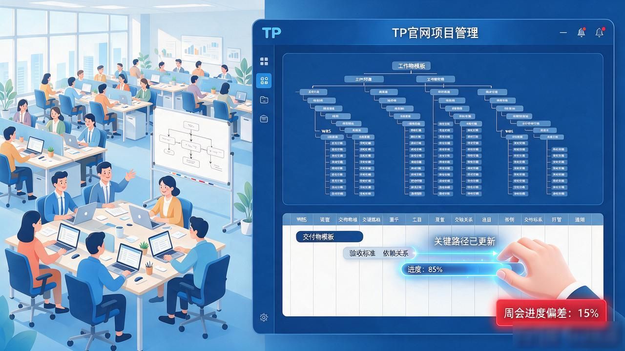 如何通过TP官网2025最新版下载强化项目管理?_项目管理工具2025最新版_任务拆解资源调配风险预警