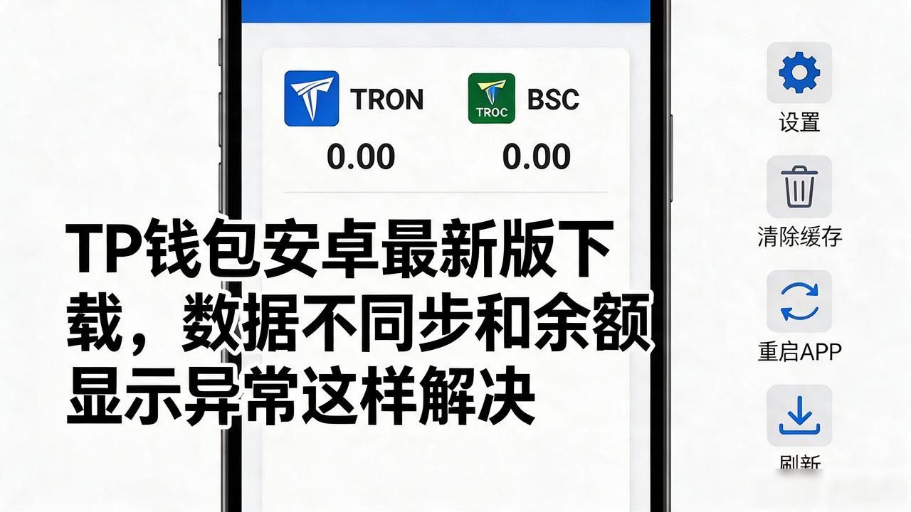 TP钱包安卓最新版下载，数据不同步和余额显示异常这样解决