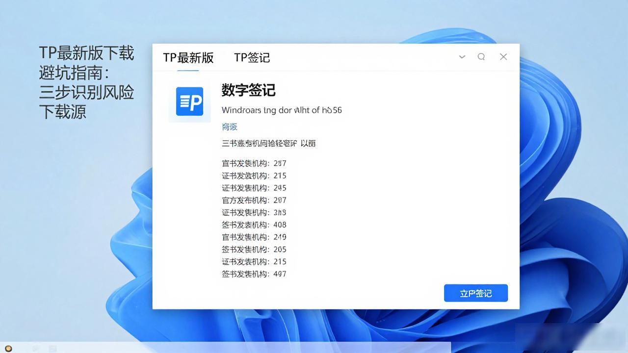安全下载软件_官方渠道下载软件_如何在TP最新版本下载中进行风险分析?