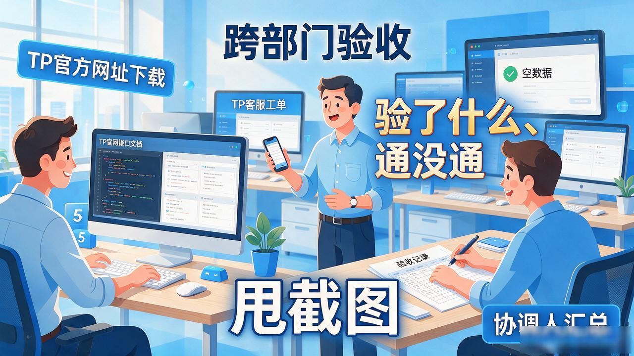 下载协调人_跨部门验收流程_如何在TP官方网址下载中管理跨部门合作