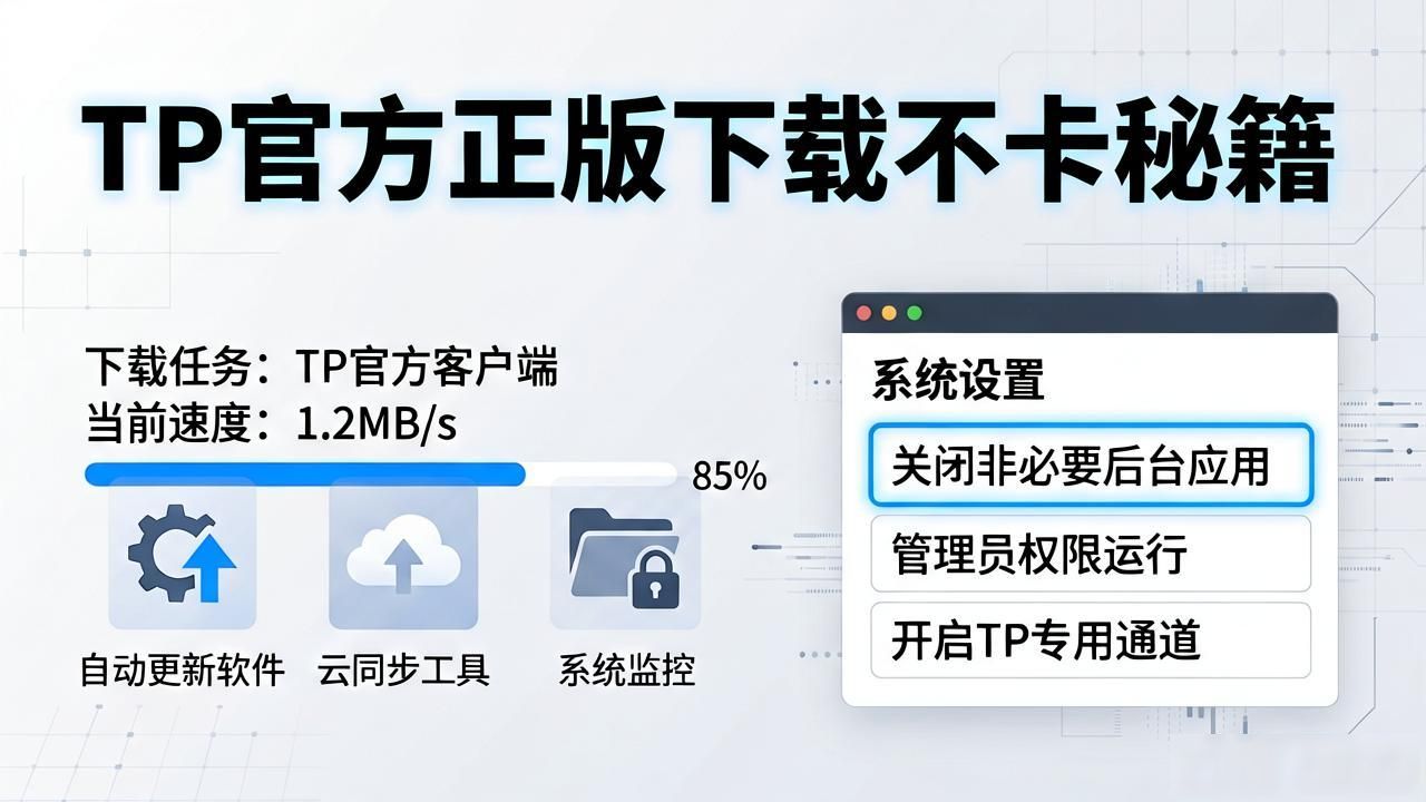 tp官方正版下载不会卡顿的方法_服务器节点选择_网络环境优化