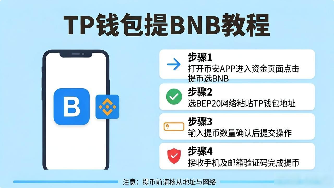 TP钱包怎么提BNB？币安提币到TP钱包完整教程
