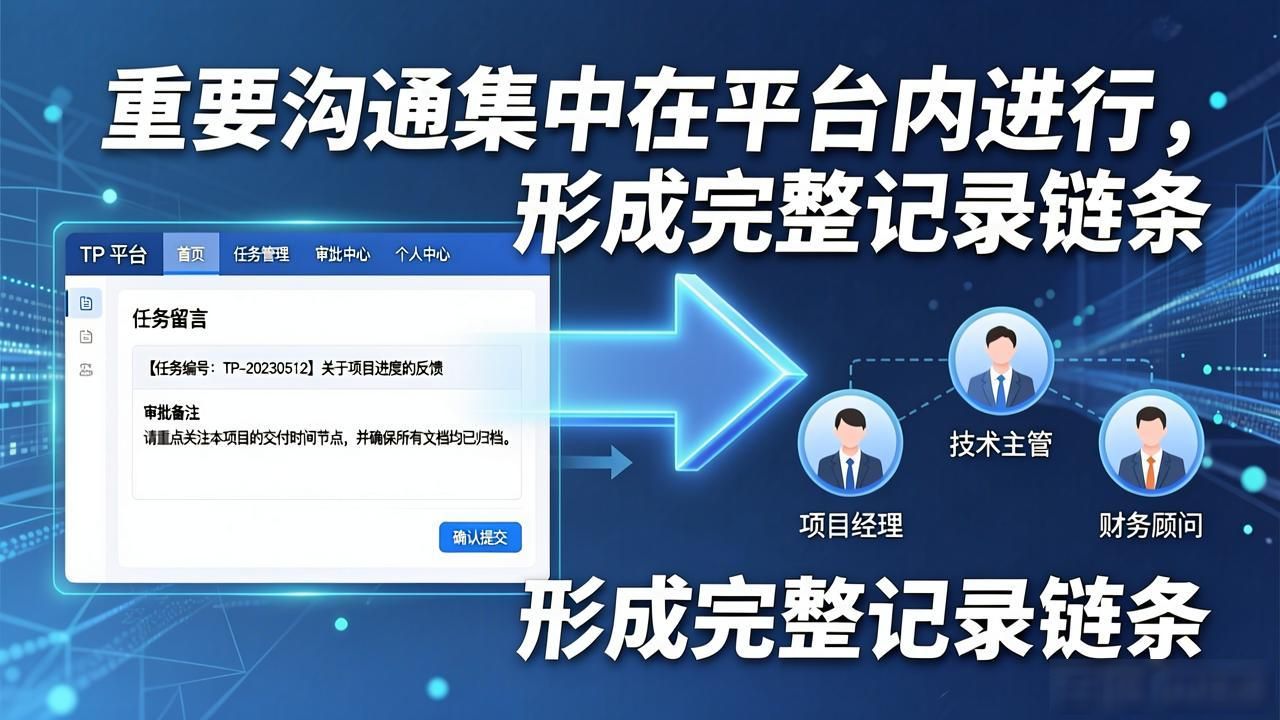 企业级协作工具 TP 平台 下载权限管理_TP 官网下载功能 多方沟通机制_如何在TP官方网站下载中管理多方关系