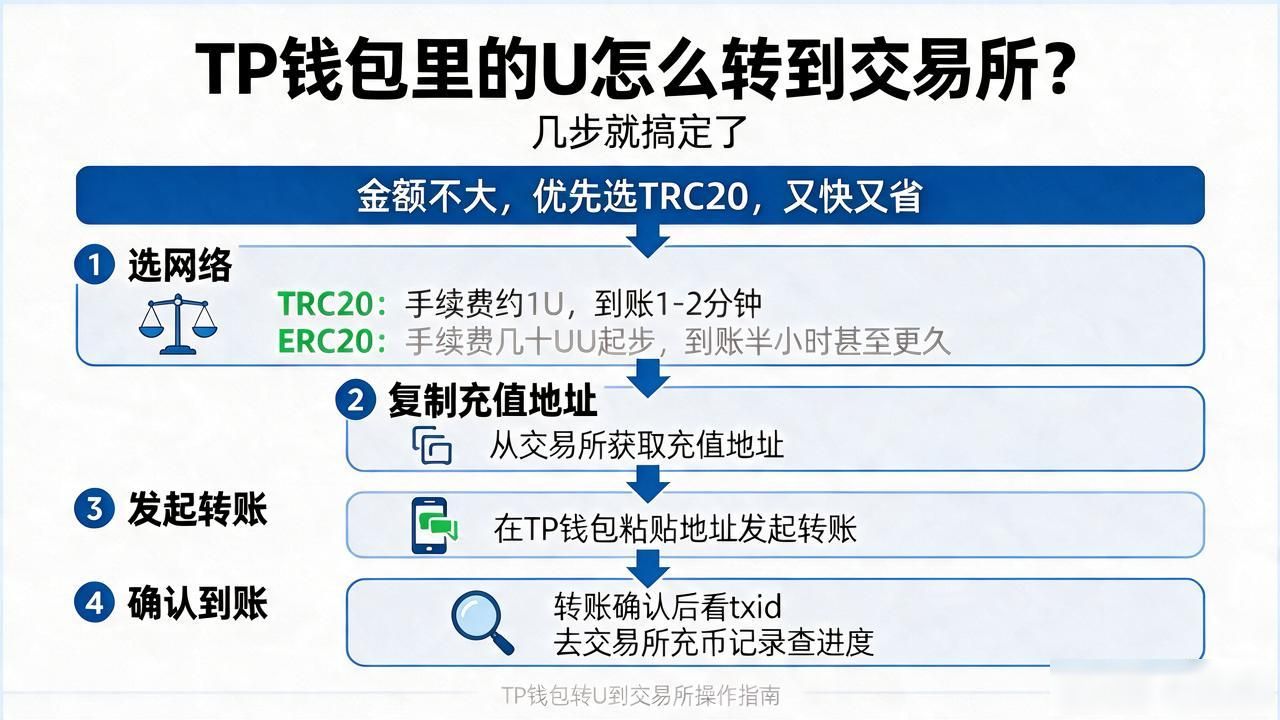 TRC20与ERC20转账网络选择对比_tp钱包里的u可以转到交易所_TP钱包USDT转交易所操作流程