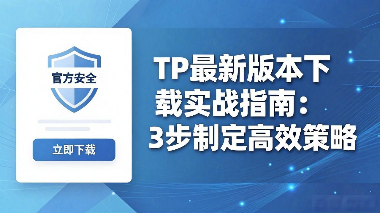 TP最新版本下载实战指南：3步制定高效策略