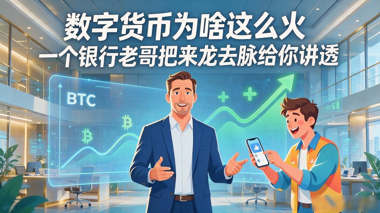 数字货币为啥这么火 一个银行老哥把来龙去脉给你讲透