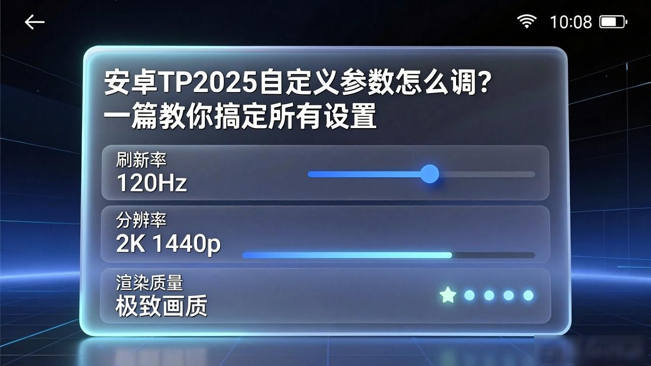 TP2025新版自定义参数设置_安卓TP2025新版本自定义参数设置攻略_TP2025参数管理技巧高级选项