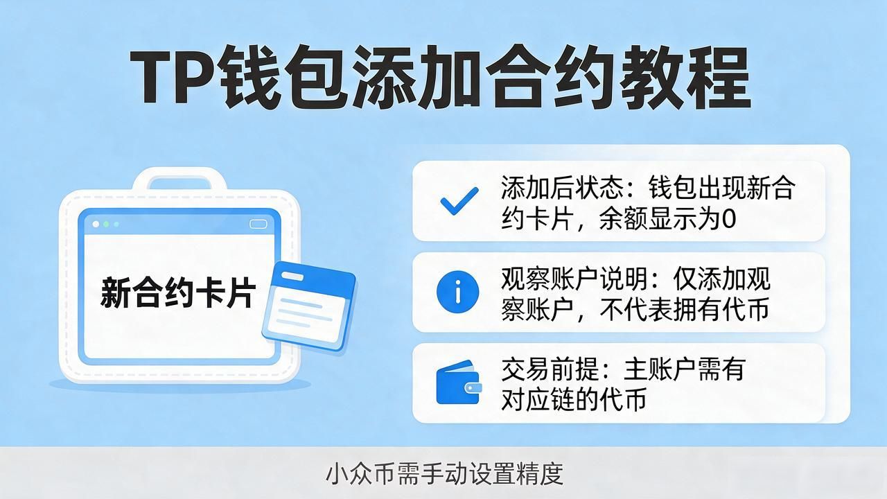tp钱包添加合约_TP钱包添加合约失败原因_TP钱包添加合约地址注意事项