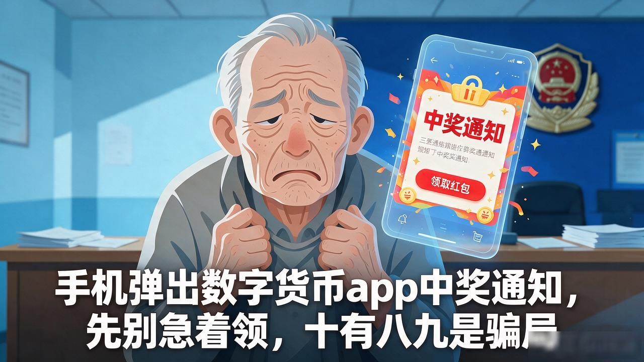 手机数字货币中奖骗局_数字货币app中奖_下载陌生app提现收费