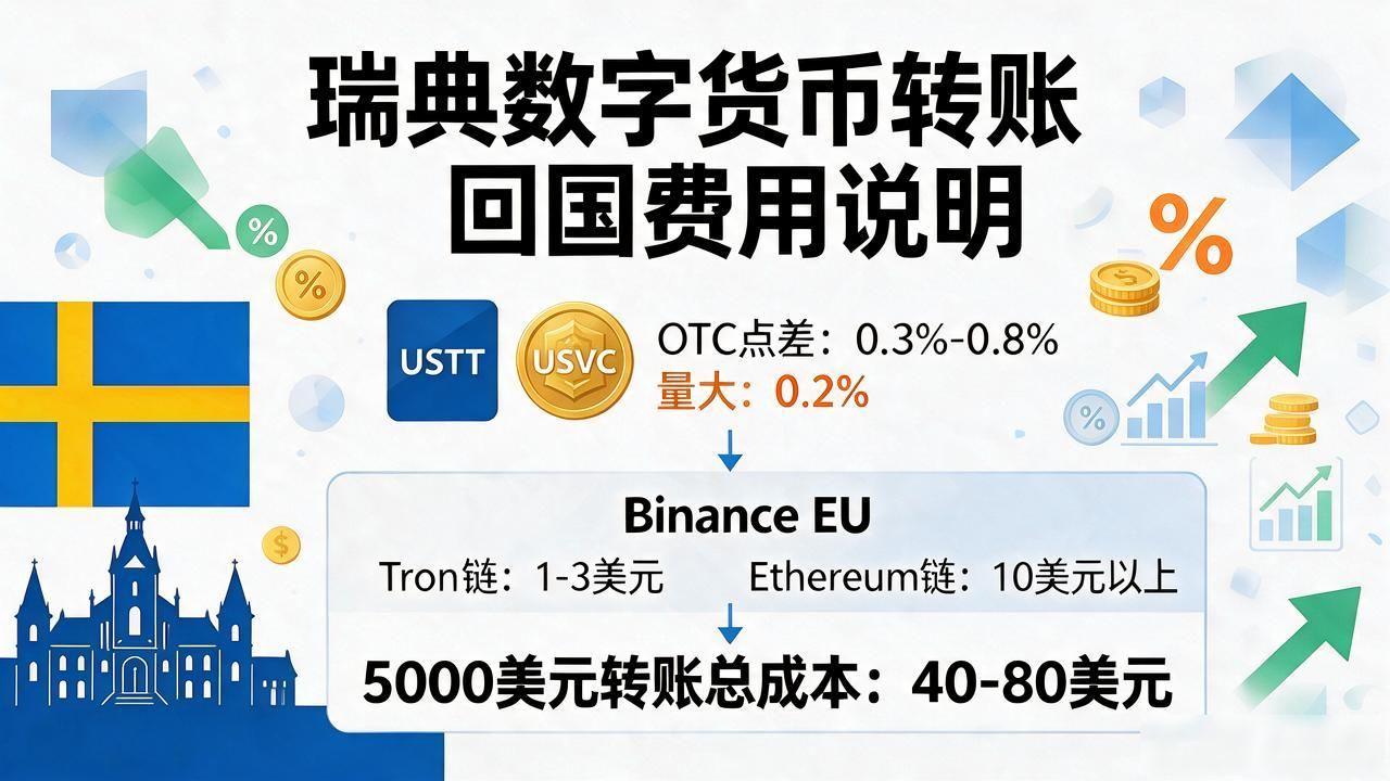 斯德哥尔摩加密货币OTC交易成本分析_瑞典数字货币转移_瑞典数字货币跨境收款合规流程