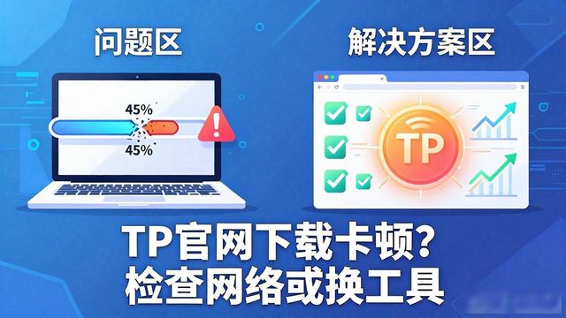 TP官网下载卡顿报错？这些解决方法很管用