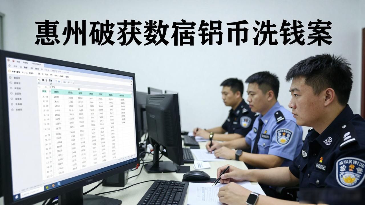 惠州警方破获数字货币洗钱案_惠州抓获数字货币洗钱_USDT波场链跑分手法揭秘
