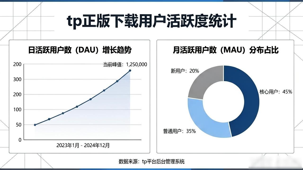 tp官方正版下载用户活跃度统计_软件下载活跃度统计_首日留存率七日留存率