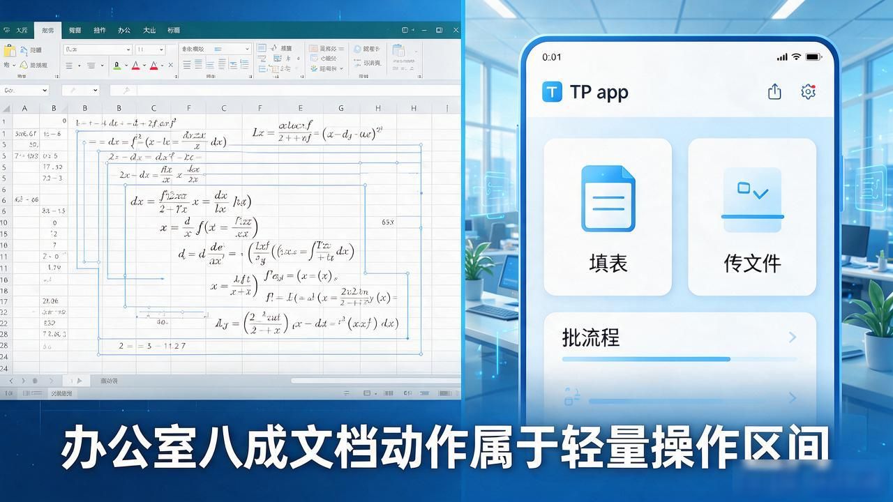 TP官方下载安装app后，跟传统办公软件比到底差在哪？
