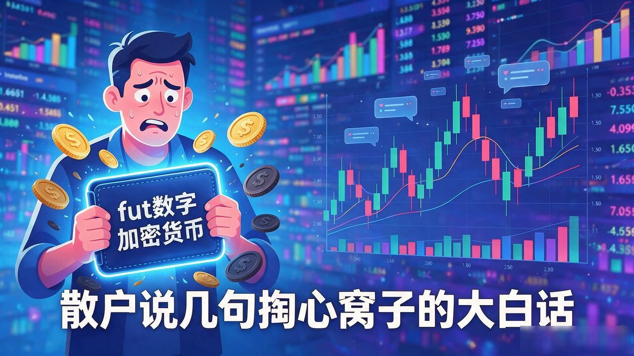 fut数字加密货币靠谱吗？散户说几句掏心窝子的大白话