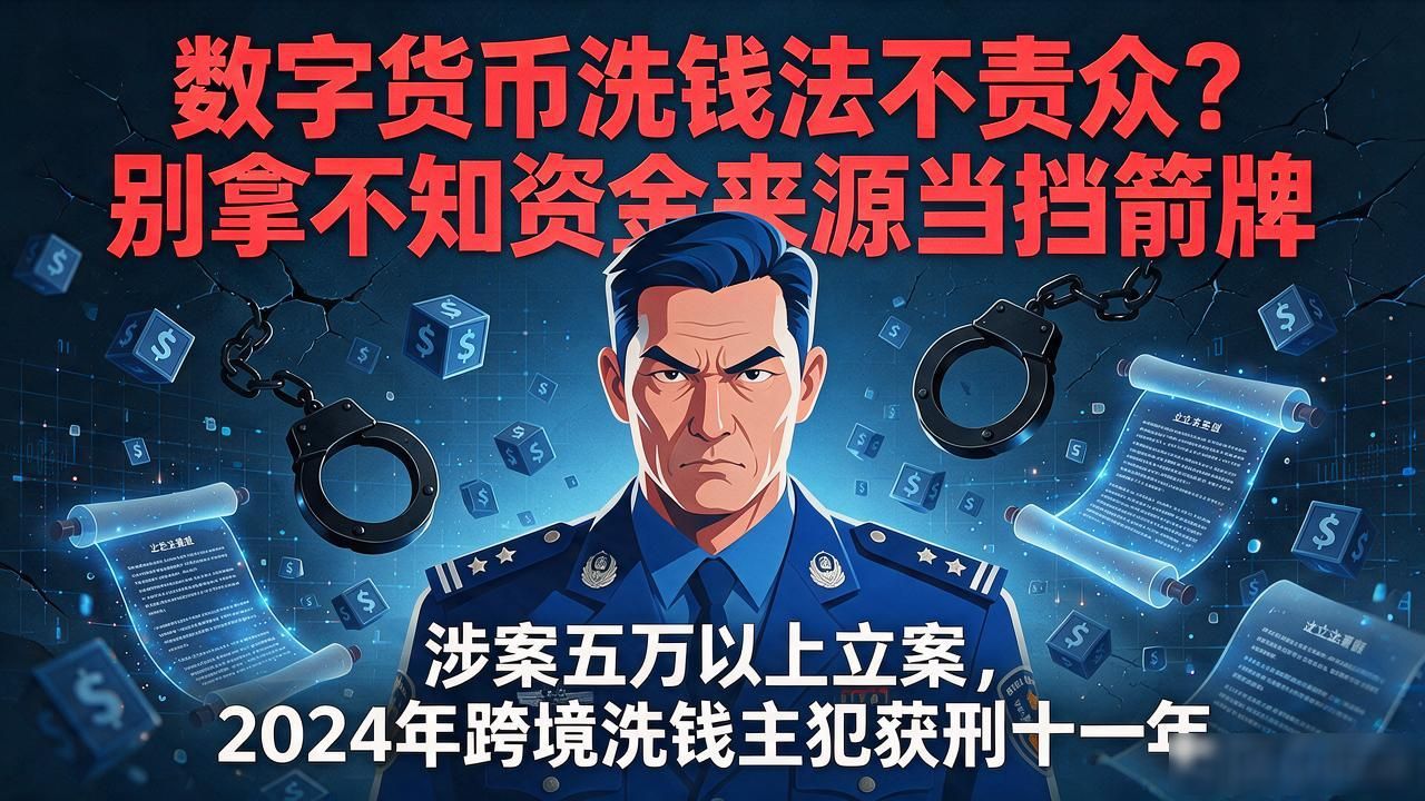 还在搜数字货币洗钱怎么操作？干了八年经侦的人跟你说句实话