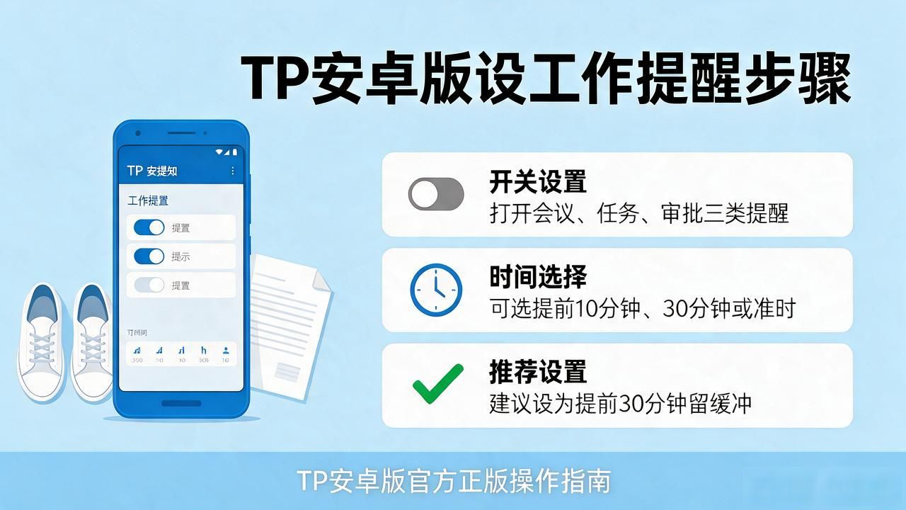 TP安卓版官方正版怎么设工作提醒？跟着做就行