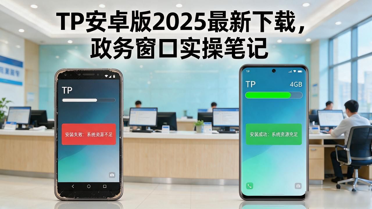 TP安卓版2025最新下载，政务窗口实操笔记