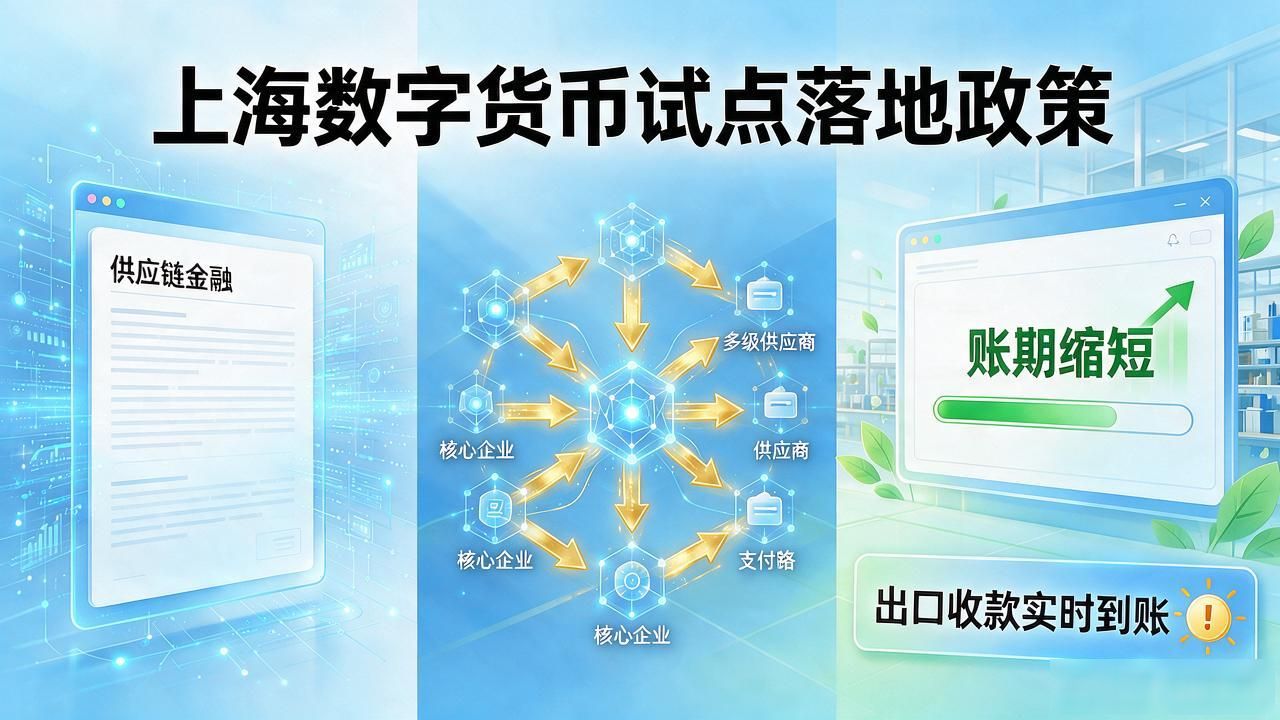 上海数字货币发展走到哪步了？试点落地和产业链协同一次说清