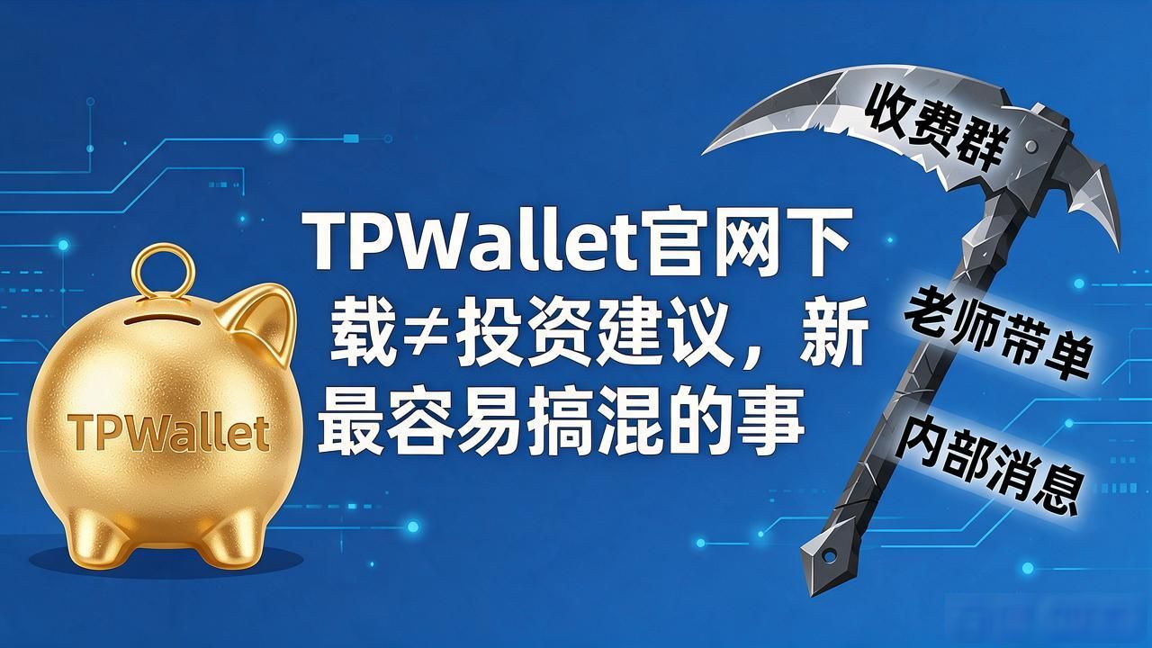 TPWallet官网下载≠投资建议，新手最容易搞混的事