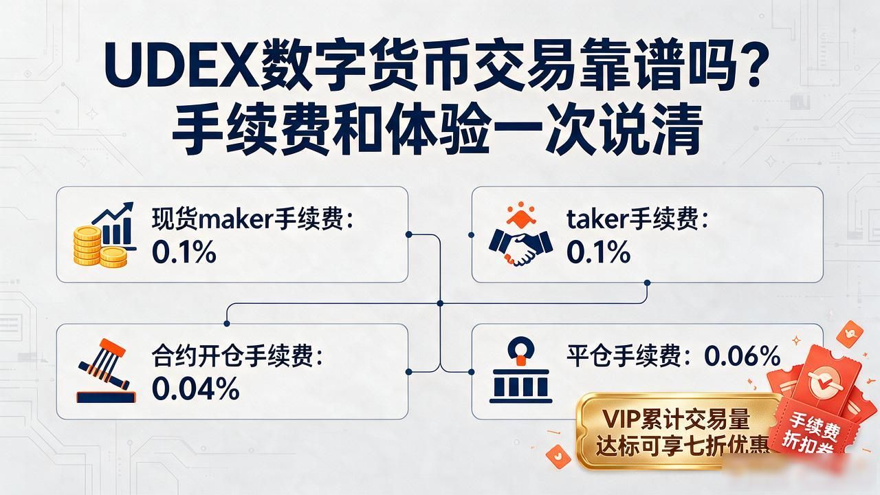 UDEX交易平台使用体验_UDEX数字货币交易_UDEX手续费对比