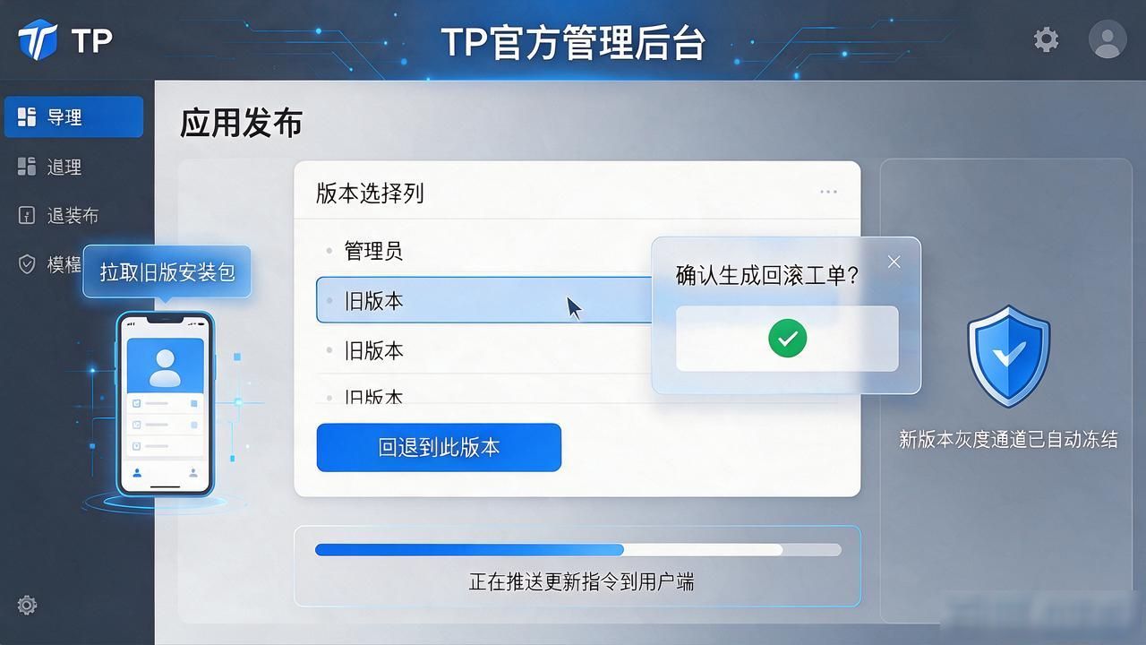 企业移动应用管理_TP官方app版本回滚操作流程_TP官方app如何进行版本回滚?