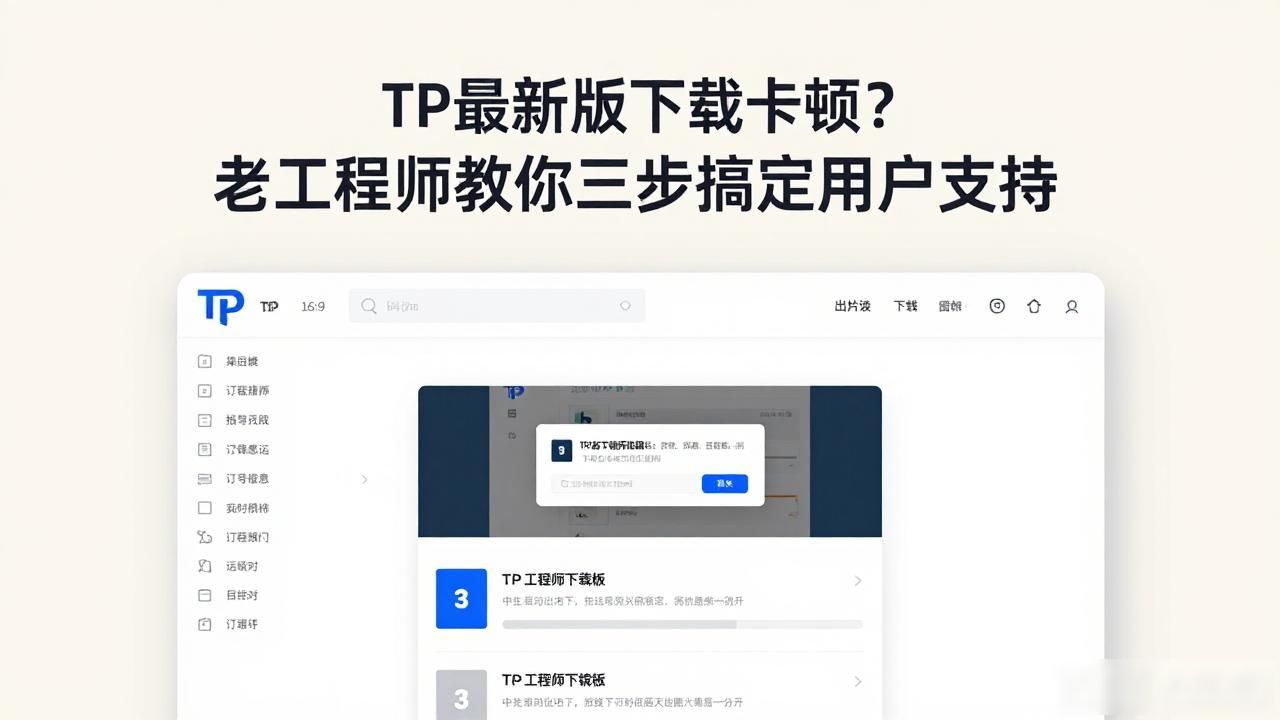 嵌入式引导视频下载流程_如何在TP最新版本下载中加强用户支持？_下载失败错误提示