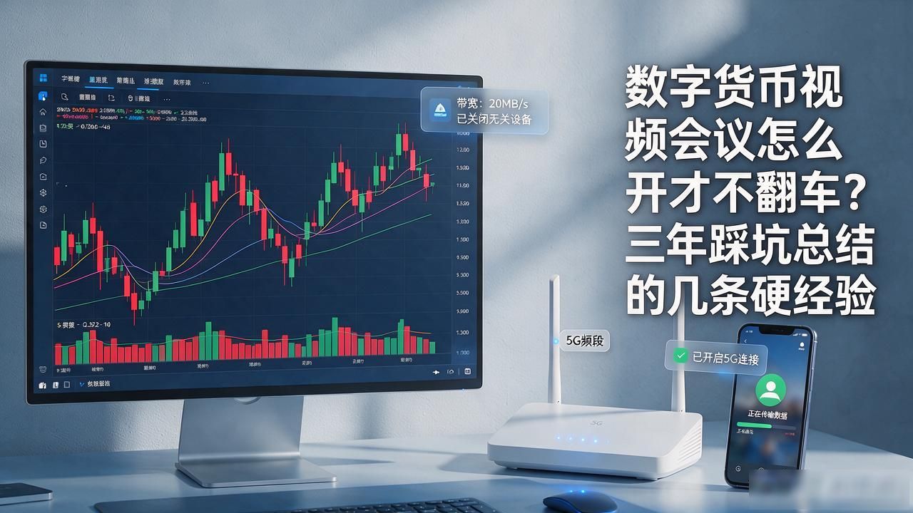 数字货币视频会议怎么开才不翻车？三年踩坑总结的几条硬经验