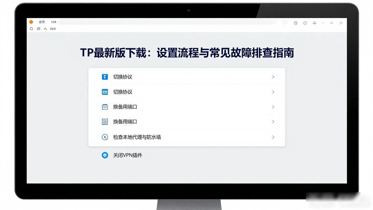TP最新版下载：设置流程与常见故障排查指南