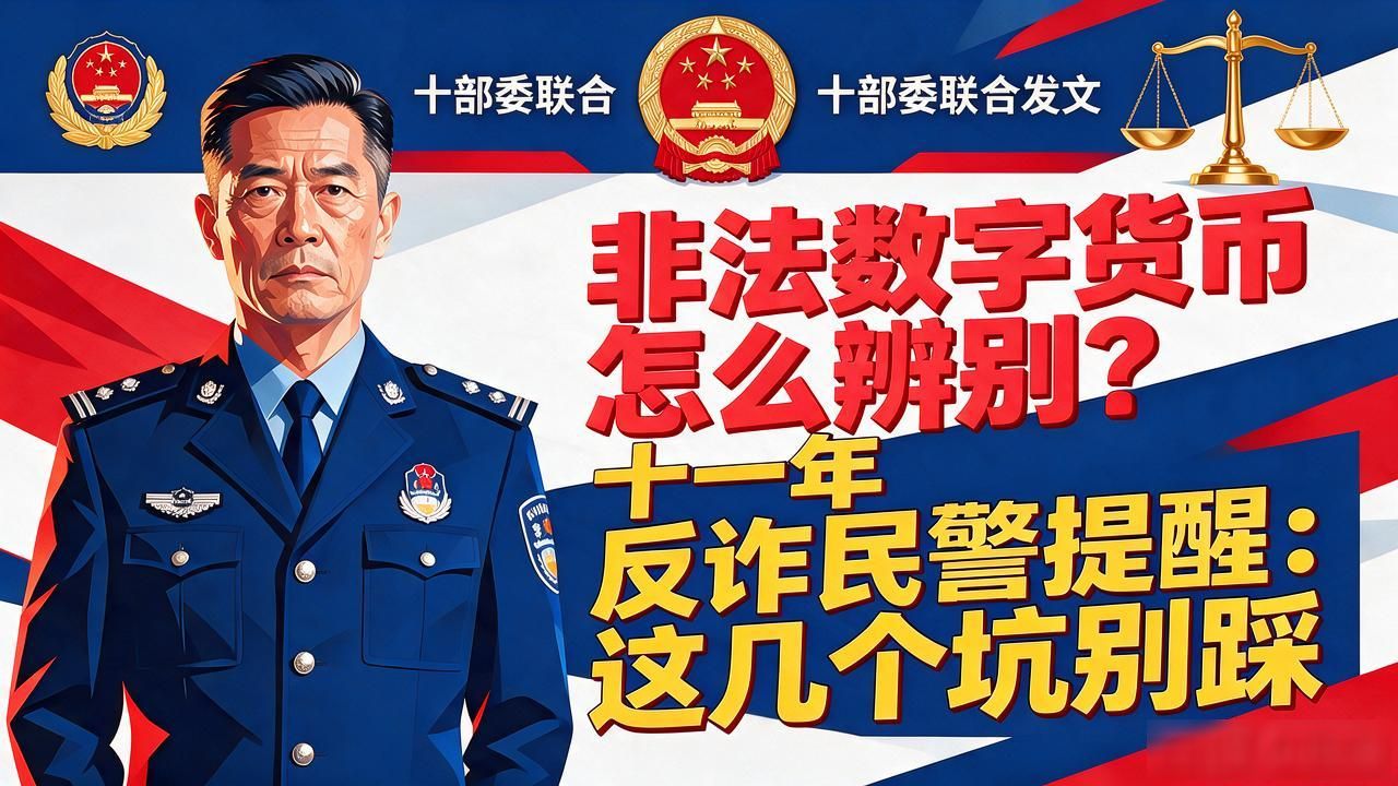 非法数字货币怎么辨别？十一年反诈民警提醒：这几个坑别踩