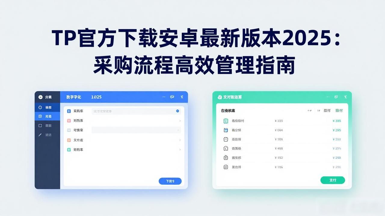 供应链数字化转型工具_管理采购流程：TP官方下载安卓最新版本2025的应用_采购管理移动应用