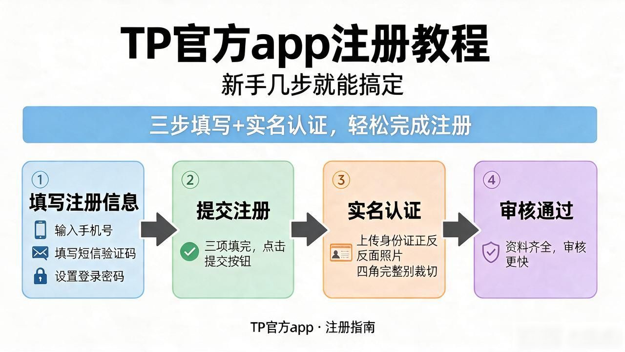 TP官方app注册教程，新手几步就能搞定