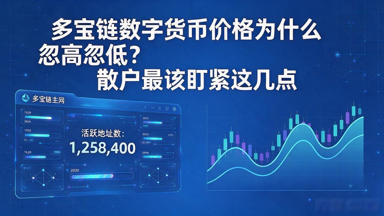 多宝链数字货币价格为什么忽高忽低？散户最该盯紧这几点