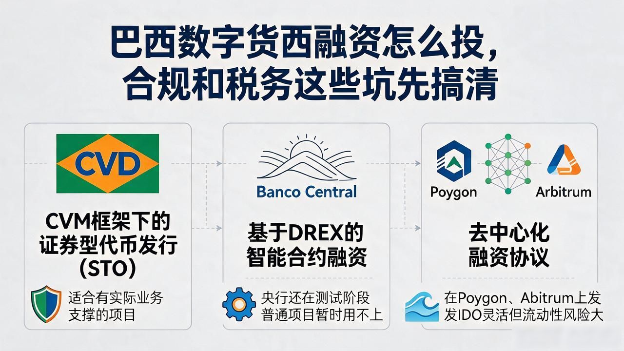 巴西STO合规要求_巴西数字货币融资_巴西数字货币融资