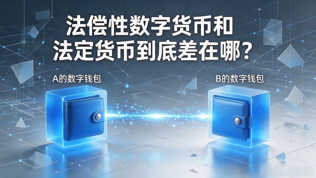 法偿性数字货币和法定货币到底差在哪？别只盯着技术看