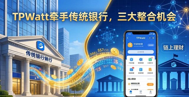 TPWallet牵手传统银行，三大整合机会