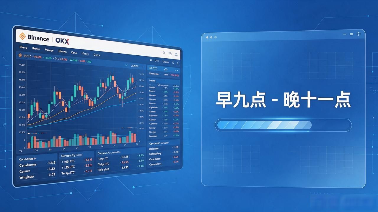 数字货币当天几点开盘？7×24无休，但关键要看这几个时段