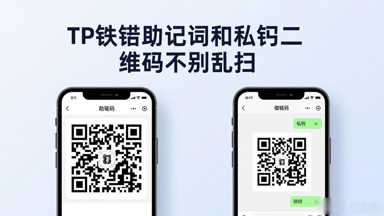 tp钱包的助记词和私钥二维码_TP钱包助记词私钥二维码安全保存_TP钱包助记词私钥保护方法