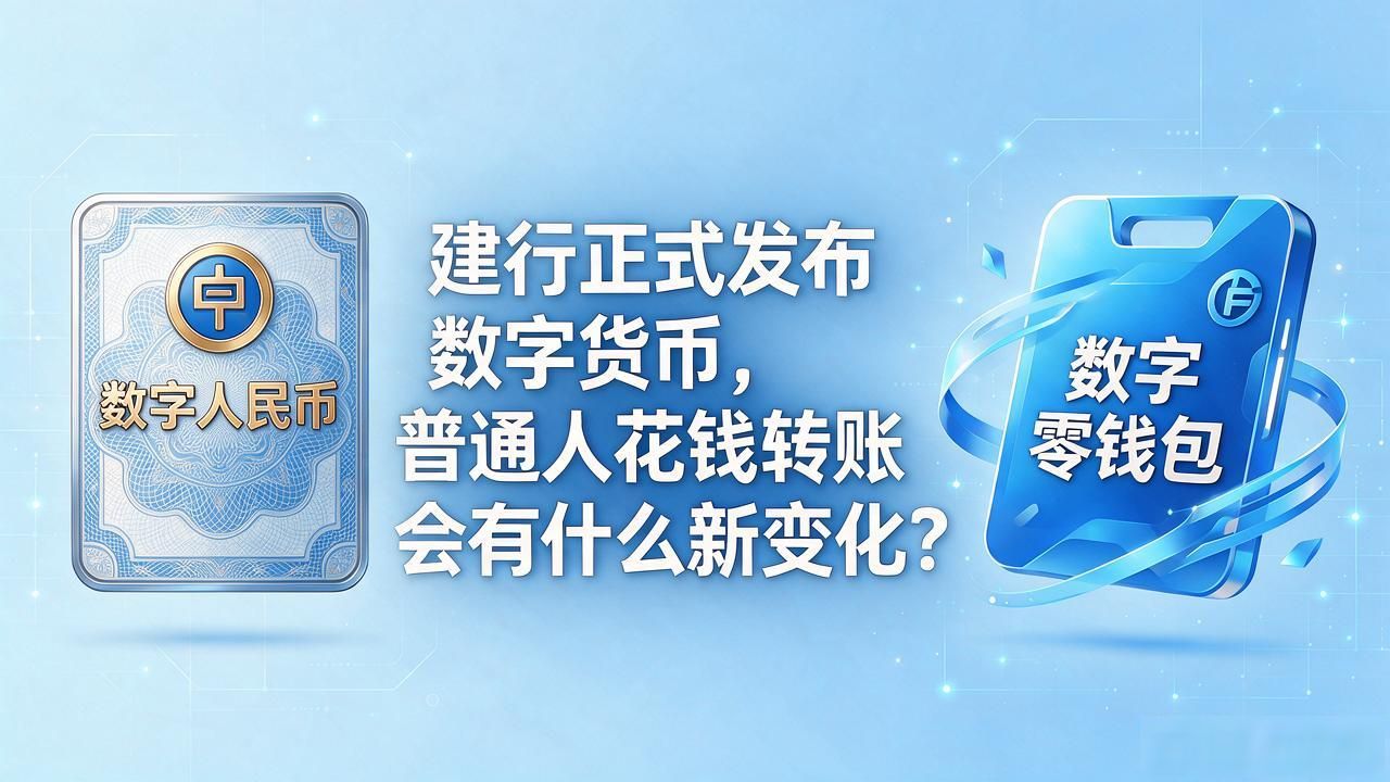 央行数字人民币区别_建行发布数字货币_建行数字货币
