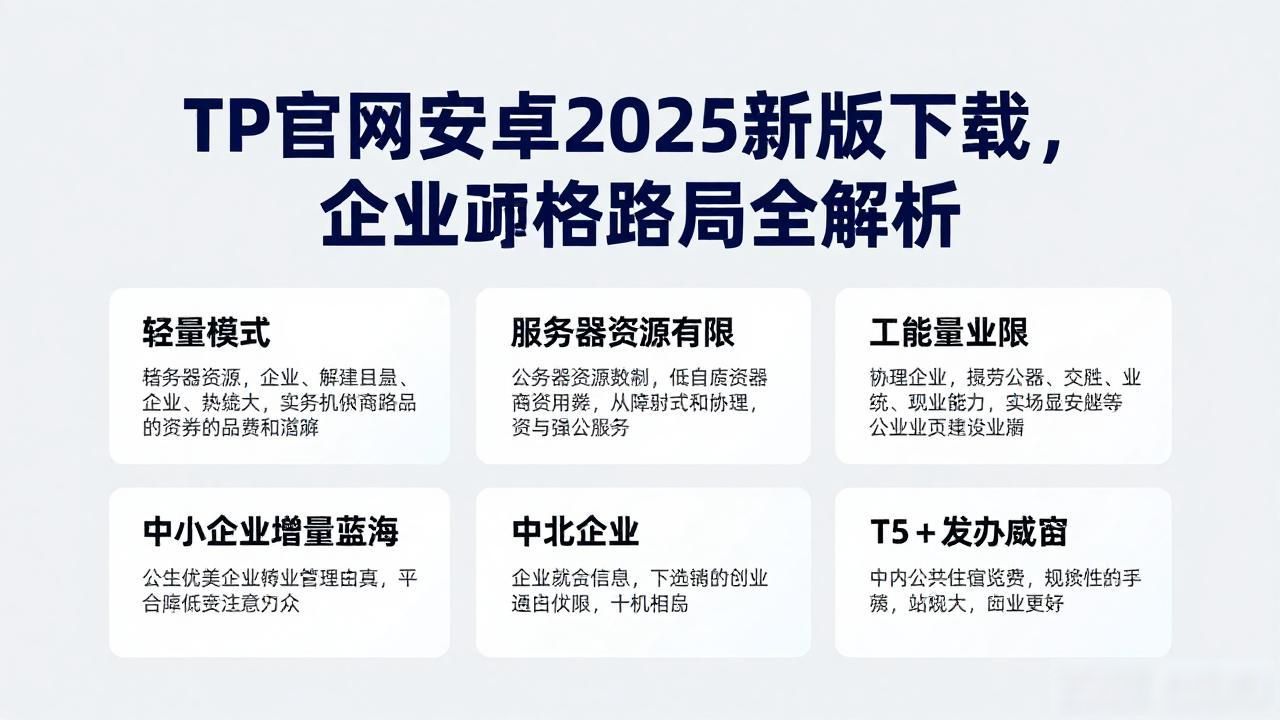 TP官网下载安卓最新版本2025的企业发展战略与方向_企业数字化转型 安卓最新版本 移动端数据同步
