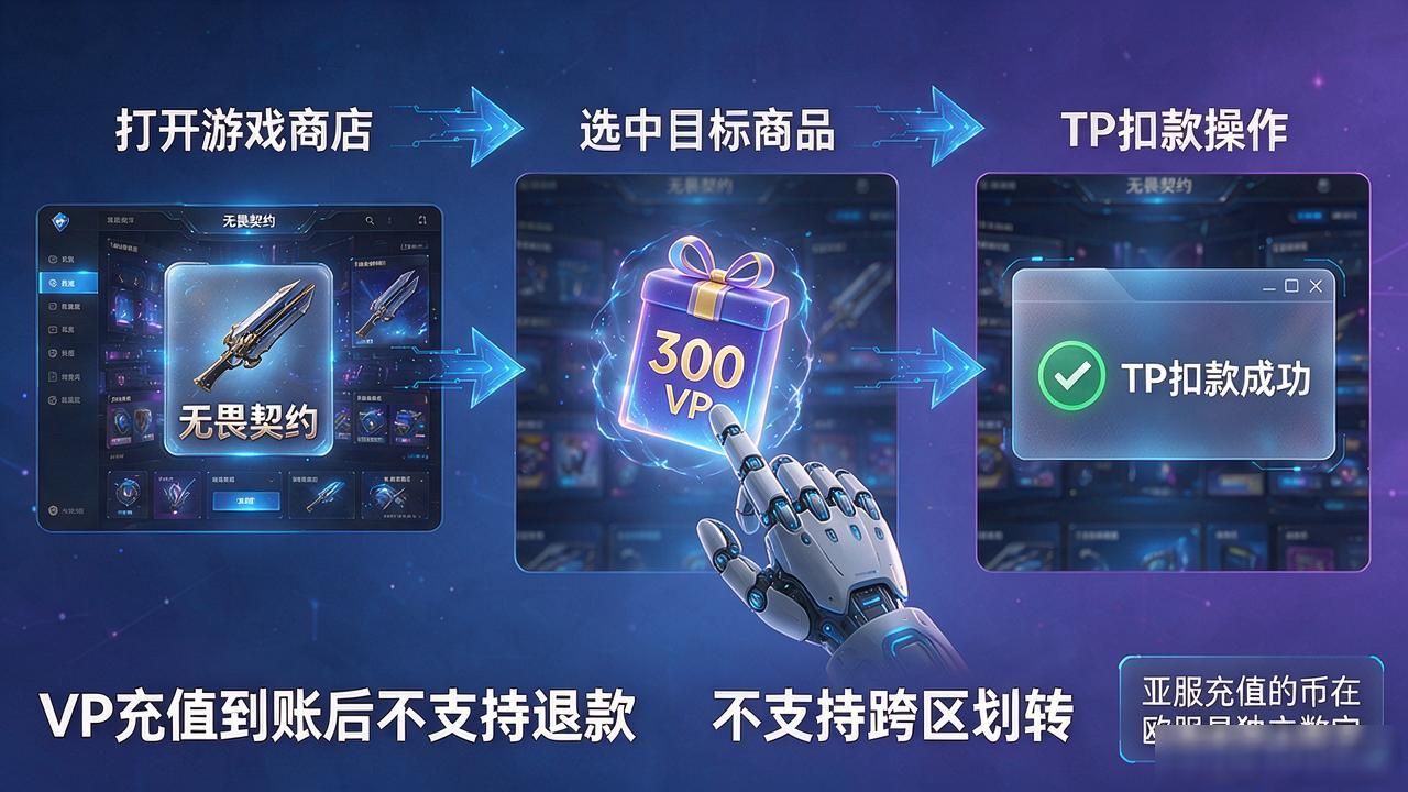无畏契约钱包tp避坑指南，充值和兑换前必须知道的事