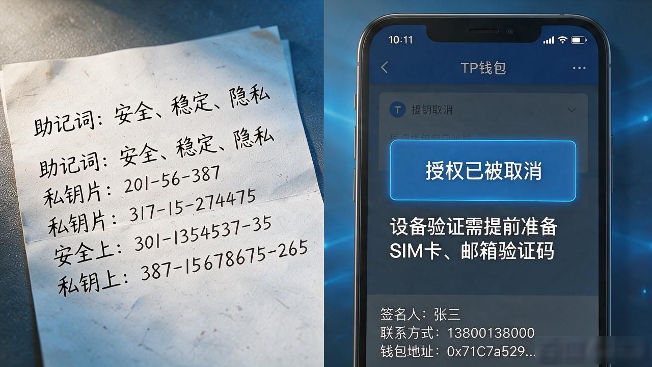TP恢复权限钱包：授权被取消或设备换了，怎么把管理权拿回来